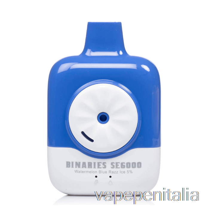 Vape In Italia Horizon Binaries Se6000 Anguria Usa E Getta Blu Razz Ice
